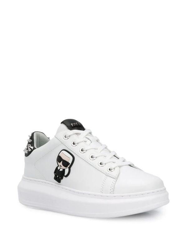 15491116_28783642_1000.jpg Karl Lagerfeld Karl motif low-top sneakers