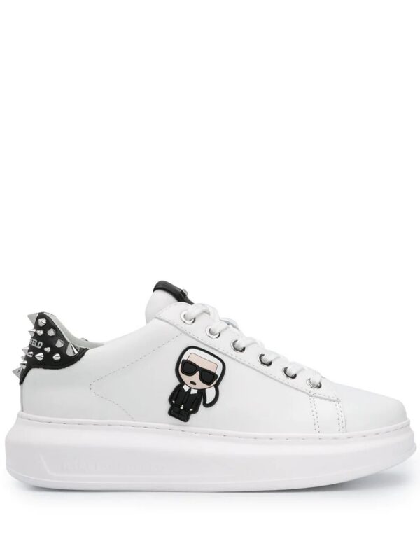 15491116_28788057_1000.jpg Karl Lagerfeld Karl motif low-top sneakers