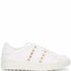 15566700_28109557_1000.jpg Valentino Garavani Rockstud-embellished low-top sneakers