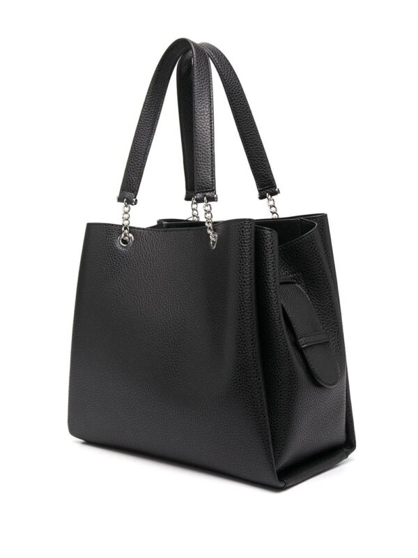 15853090_30290642_1000.jpg Emporio Armani pebbled-effect logo-plaque tote bag