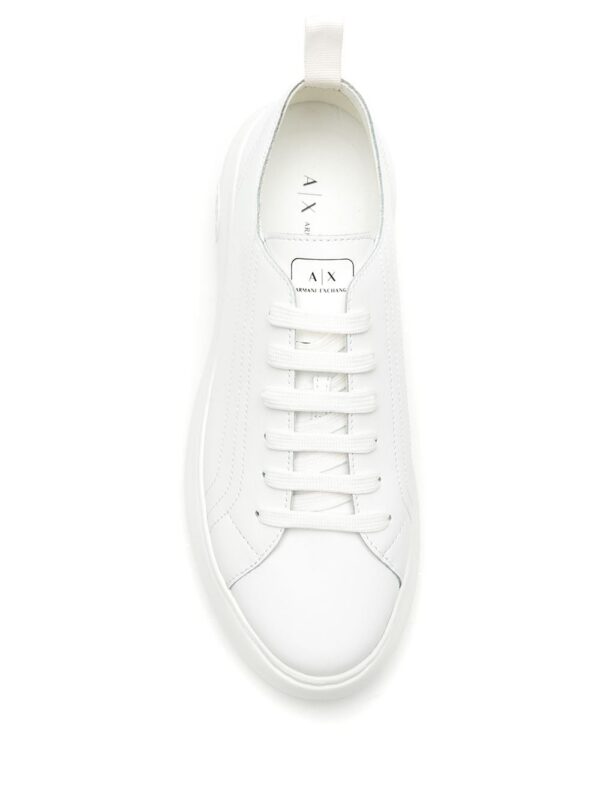 Armani Exchange platform low-top sneakers