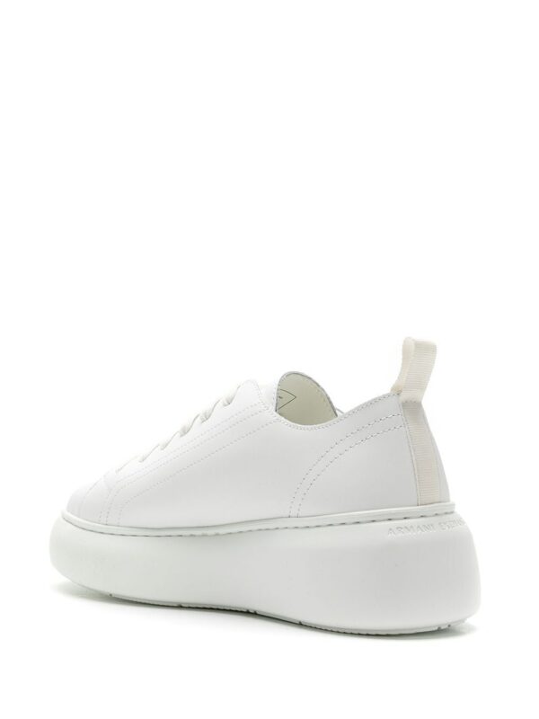 Armani Exchange platform low-top sneakers