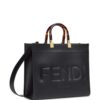 16186371_30681393_1000.jpg FENDI Sunshine logo-debossed tote