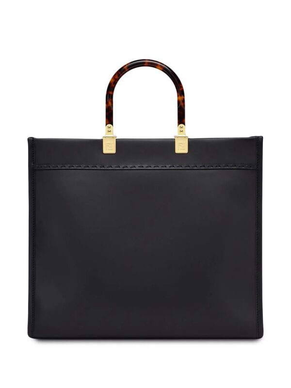 16186371_30681394_1000.jpg FENDI Sunshine logo-debossed tote