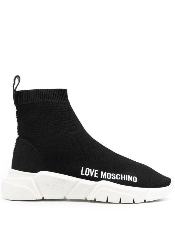 16256576_31150562_1000_71392b33-d768-4eff-b919-b5659b8b150f.jpg Love Moschino logo print slip-on sneakers