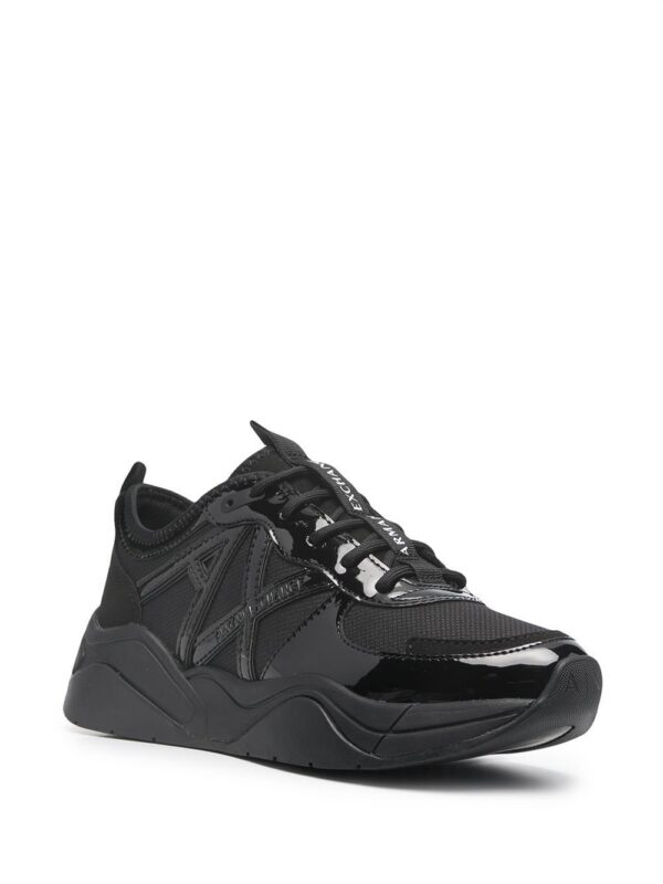 Armani Exchange side-logo low-top sneakers