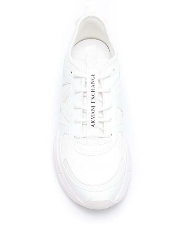 Armani Exchange side logo-detail sneakers