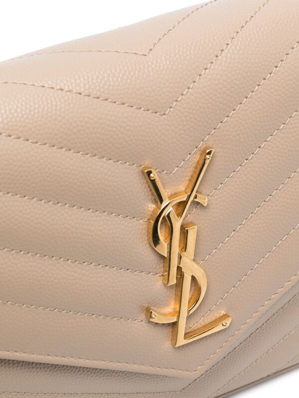 16392696_31583699_1000.jpg Saint Laurent monogram-plaque quilted shoulder bag