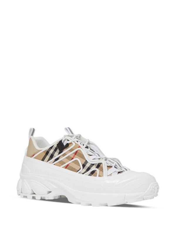 Burberry Arthur check-print sneakers
