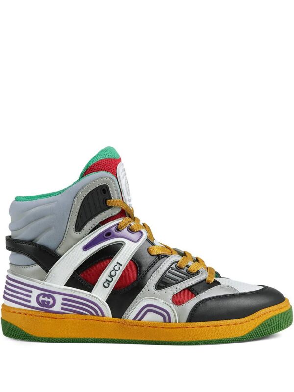 16782905_33158639_1000.jpg Gucci Gucci Basket high-top sneakers