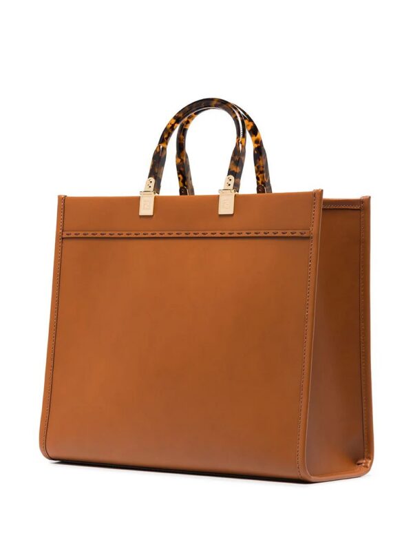16794940_36769746_1000.jpg FENDI Sunshine logo-debossed leather tote