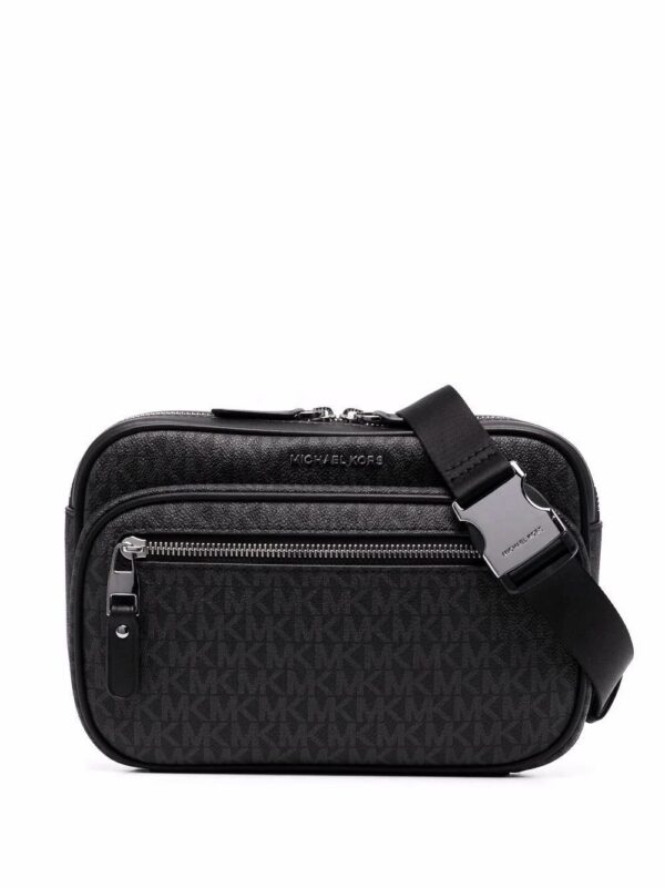 Michael Kors  monogram zipped belt bag