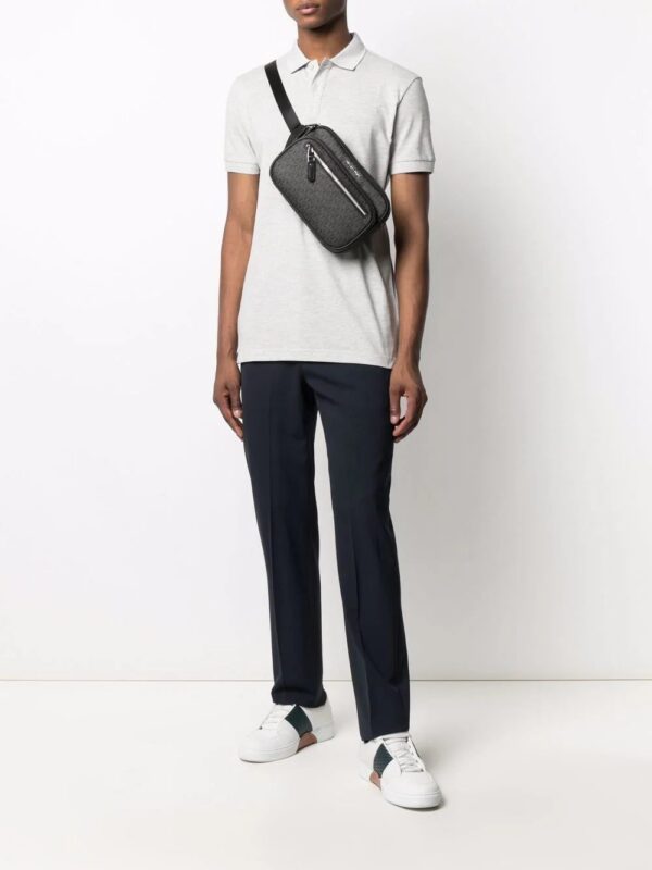 Michael Kors  monogram zipped belt bag