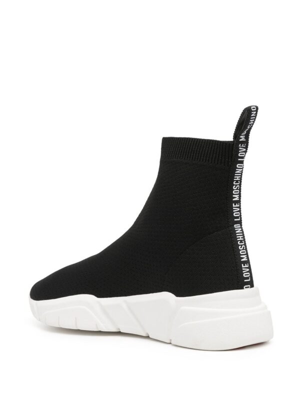 17014885_35292487_1000.jpg Love Moschino logo-print slip-on sneakers