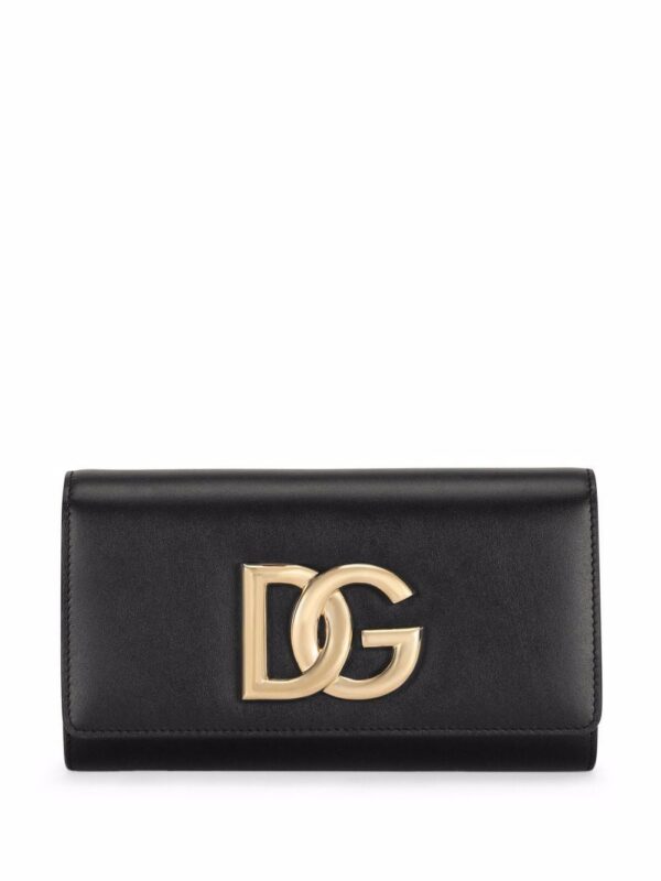 17055353_35000159_1000.jpg Dolce & Gabbana 3.5 leather clutch bag.
