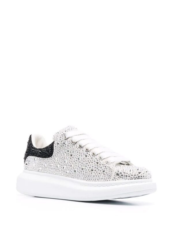 17060650_34275845_1000.jpg Alexander Mcqueen Oversized crystal-embellished sneakers