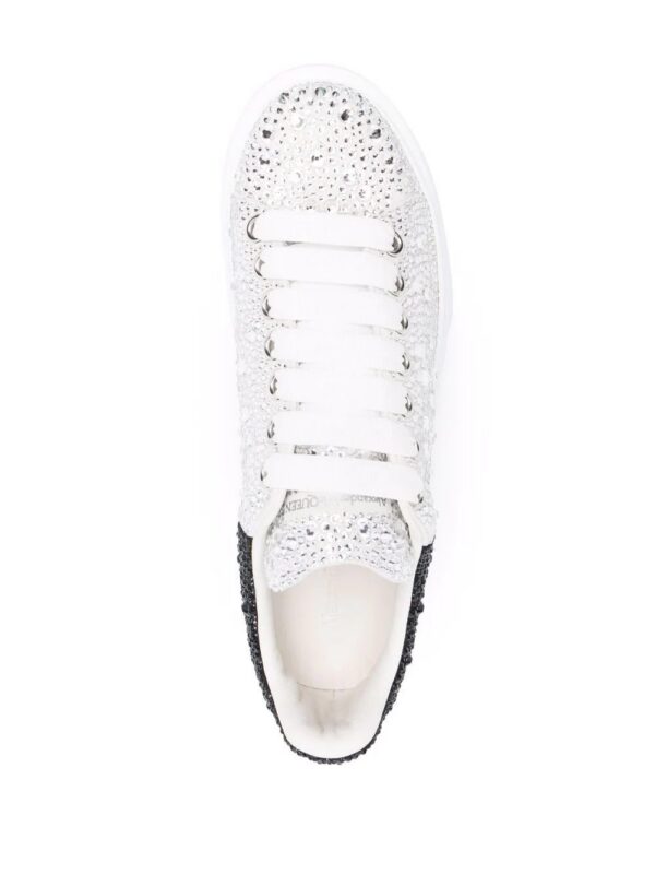 17060650_34277530_1000.jpg Alexander Mcqueen Oversized crystal-embellished sneakers