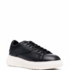 17184580_34876653_1000_4dd48485-936c-40fd-9cf5-249712344545.jpg Emporio Armani panelled low-top leather sneakers
