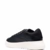 17184580_34878006_1000_92199c7e-b31a-437b-809b-e0570110422d.jpg Emporio Armani panelled low-top leather sneakers