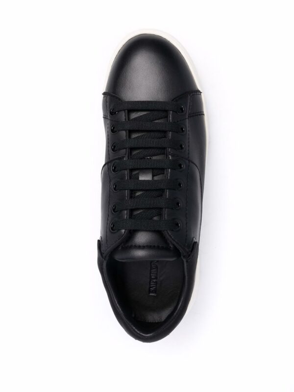 17184580_34878083_1000_831e751f-cb1f-4077-a4b0-28a0206fb719.jpg Emporio Armani panelled low-top leather sneakers