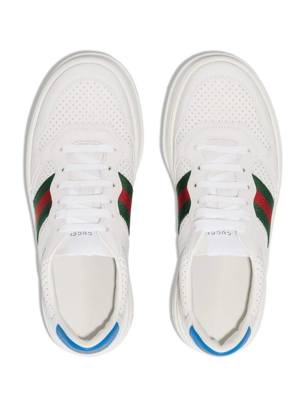 Gucci Web-stripe low-top sneakers