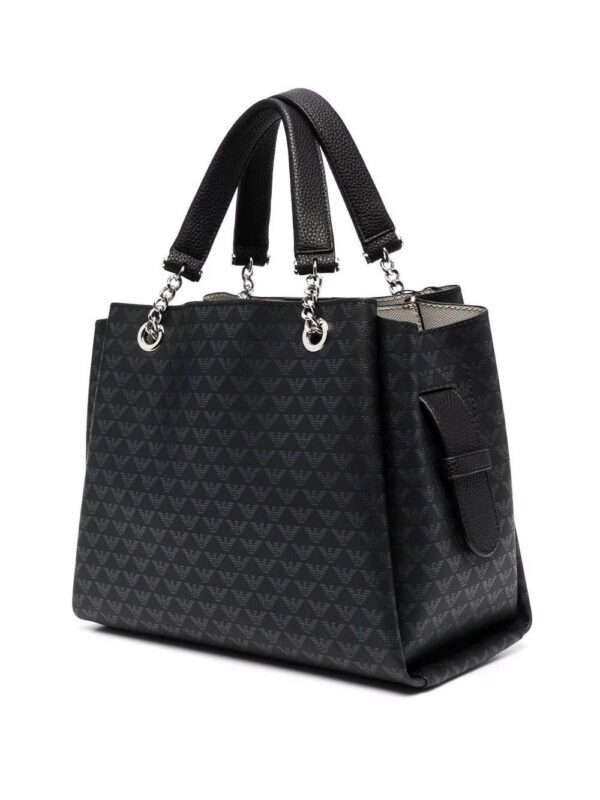 17327476_35735609_1000.jpg Emporio Armani monogram-print tote bag