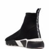 Moschino logo sneaker boots