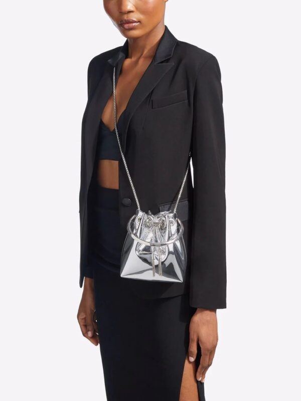 17500118_36666360_1000.jpg Jimmy Choo Bon Bon metallic-effect bucket bag