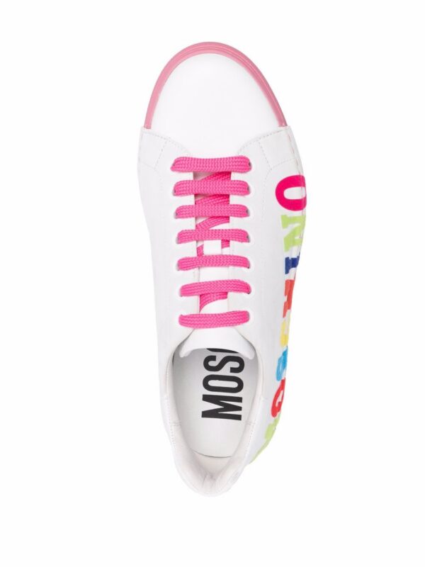 Moschino logo low-top sneakers