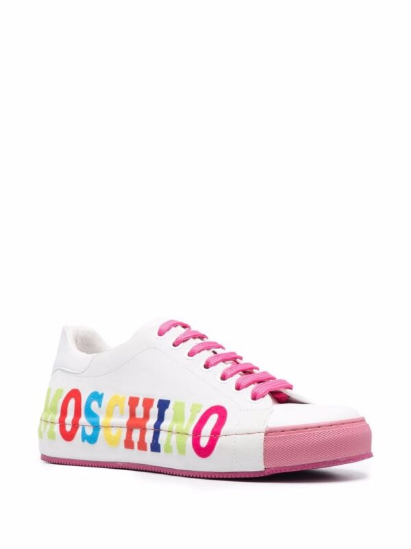 Moschino logo low-top sneakers