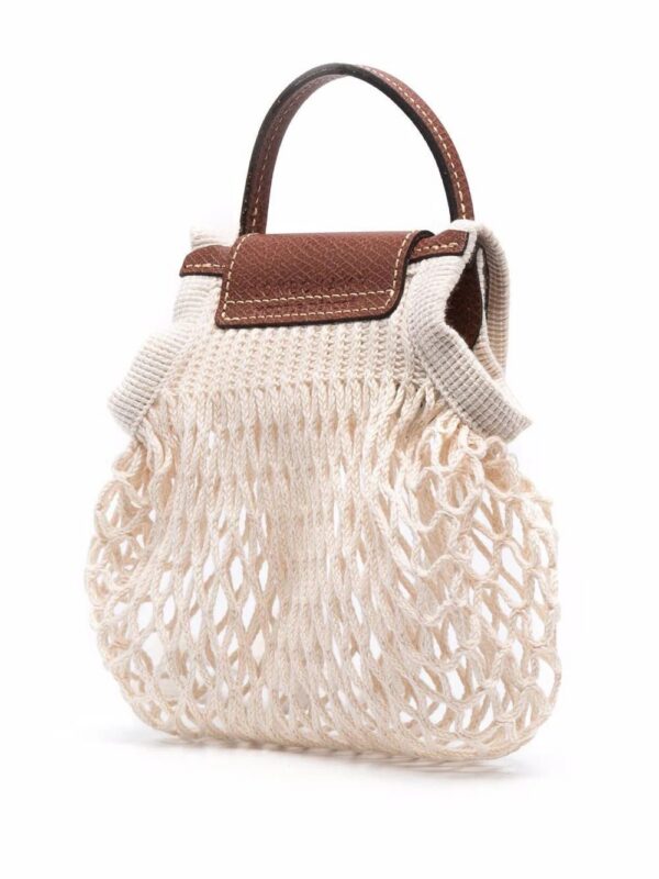 17553638_37061533_1000.jpg Longchamp Le Pliage Filet knitted mesh cross-body bag