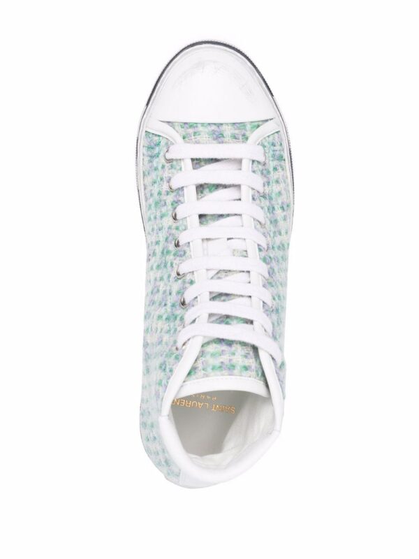 17577999_36586657_1000_bbdb47f2-d835-4880-92c5-c10e09f3efbd.jpg Saint Laurent tweed logo patch sneakers
