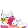 17728232_37135936_1000.jpg Moschino panelled high-top sneakers