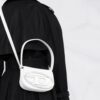 Diesel  1DR leather shoulder bag