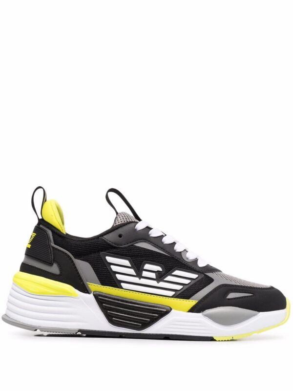 Ea7 Emporio Armani side logo-print sneakers