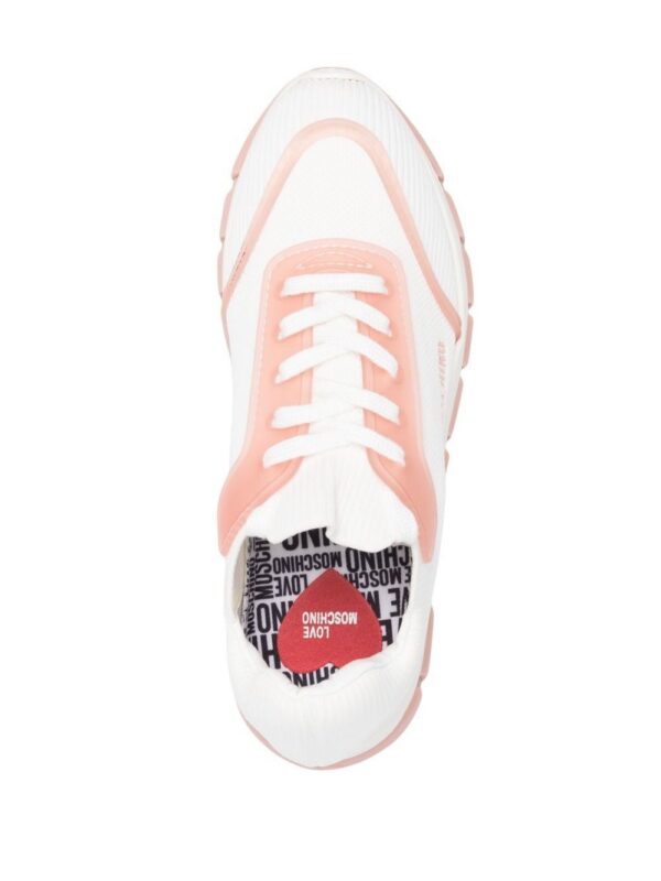 17829478_40006287_1000.jpg Love Moschino logo-print lace-up sneakers