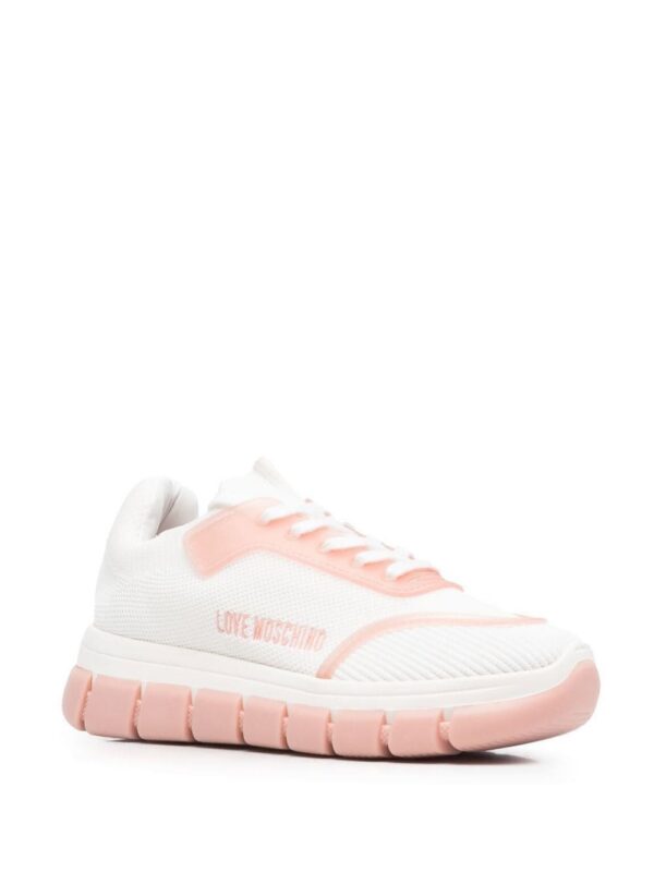 17829478_40007409_1000.jpg Love Moschino logo-print lace-up sneakers