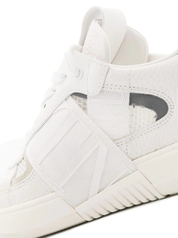 Valentino Garavani  mesh-detailed lace-up sneakers