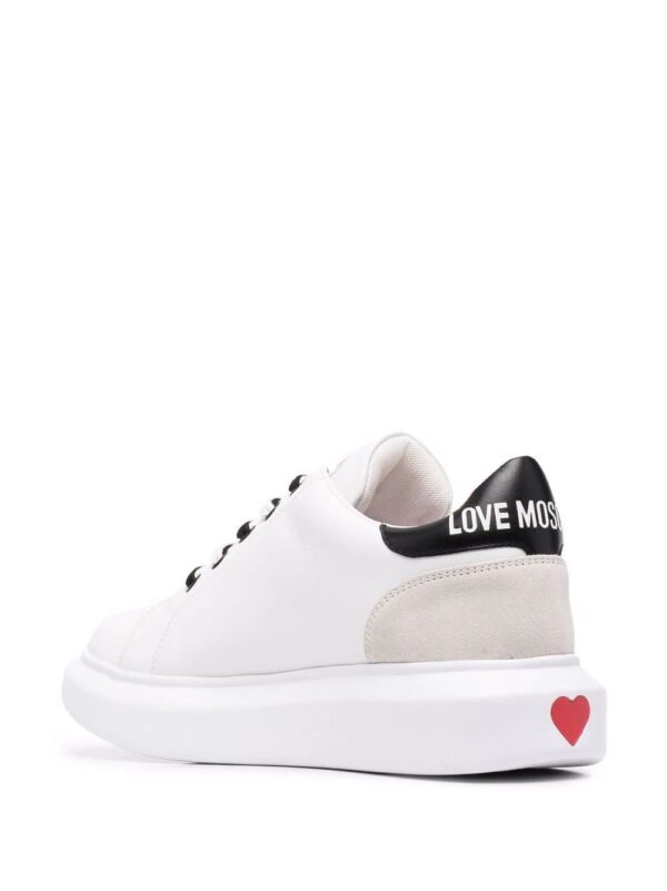 17969281_37934935_1000.jpg Love Moschino heart motif leather sneakers