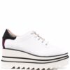 Stella McCartney Elyse ridged sole 80mm sneakers