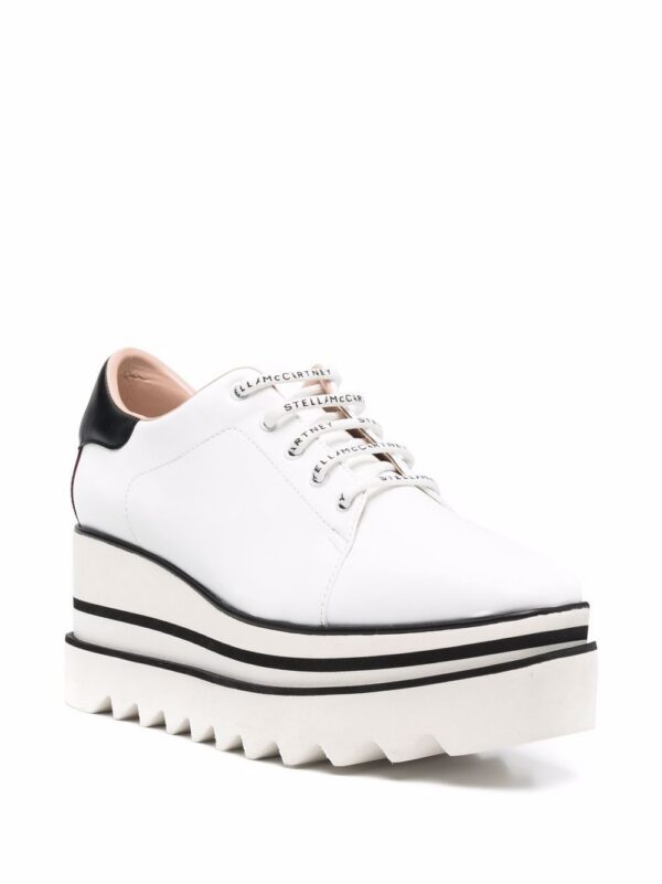 Stella McCartney Elyse ridged sole 80mm sneakers