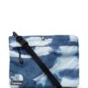Supreme  x The North Face bleached denim-print shoulder bag