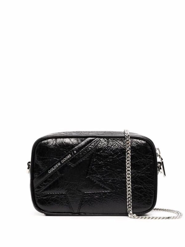 18011574_38271917_1000.jpg Golden Goose logo-print leather crossbody bag