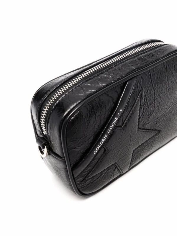 18011574_38272696_1000.jpg Golden Goose logo-print leather crossbody bag