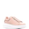 Alexander McQueen  leather lace-up trainers