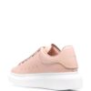 Alexander McQueen  leather lace-up trainers