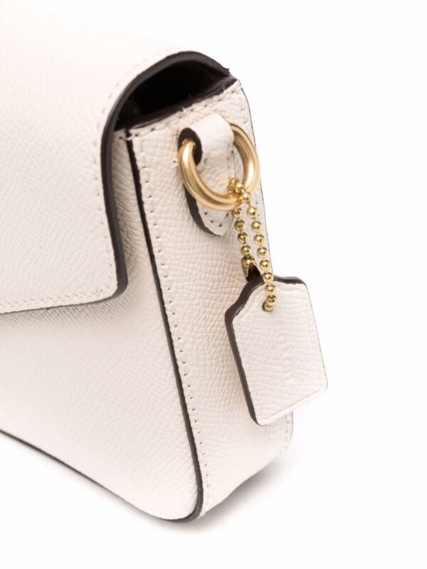 Coach  logo-plaque leather crossbody bag