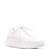 18089234_38353211_1000.jpg Chloé waffle-knit whipstitch-trim sneakers