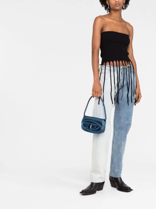 Diesel  1DR leather shoulder bag