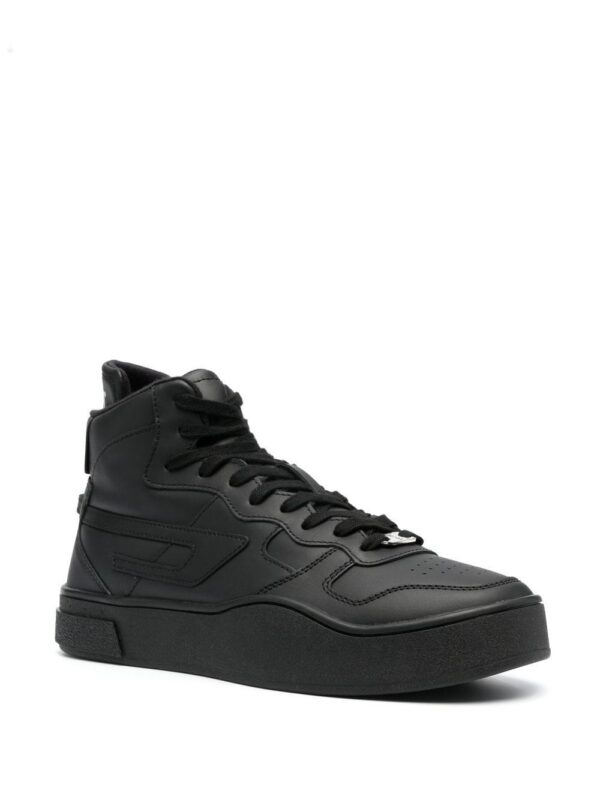 Diesel branded heel-counter high-top sneakers